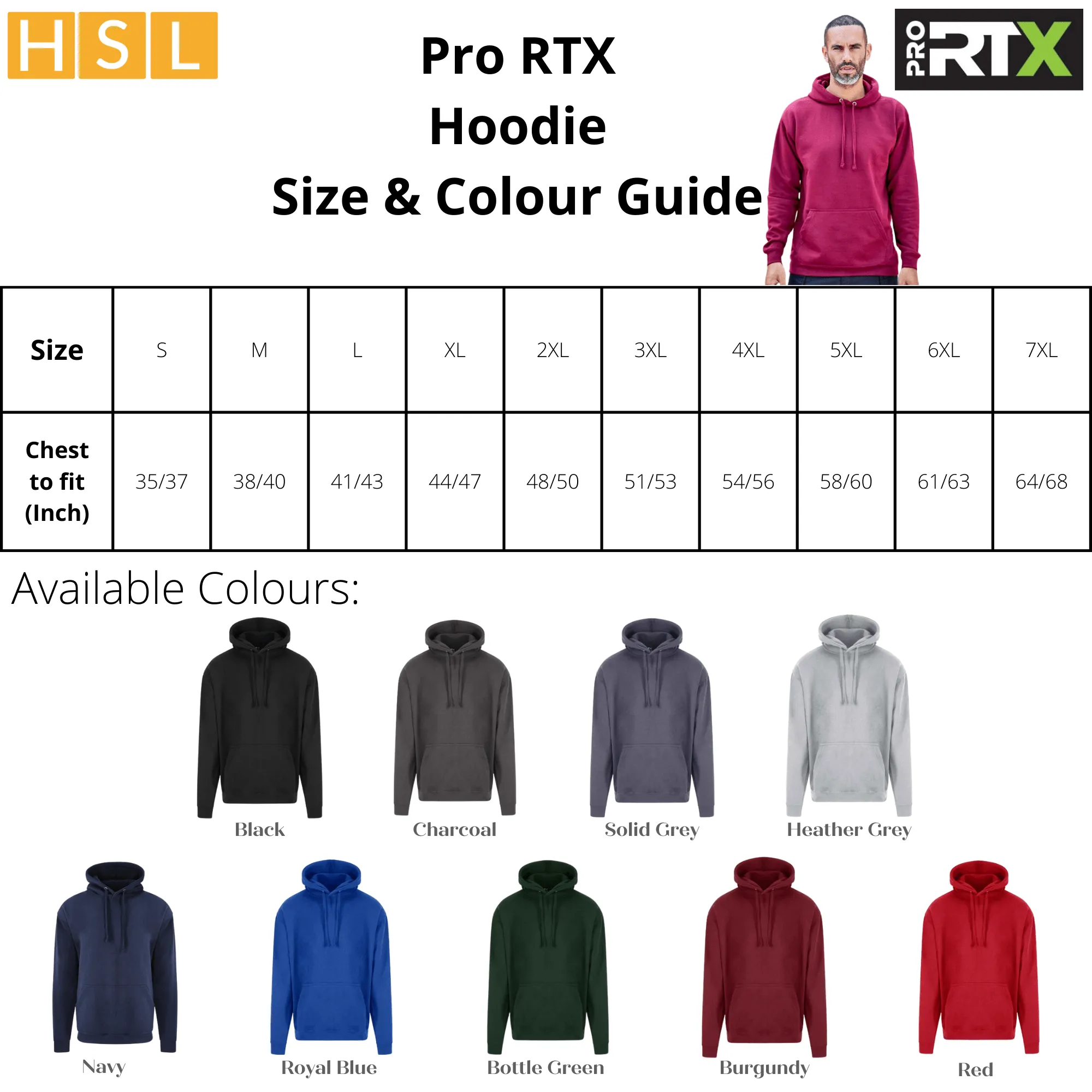 6 For £99 Pro RTX Hooded Sweatshirt Bundle Deal