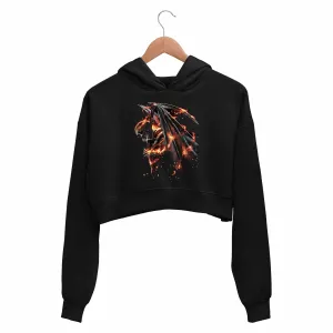 Avenged Sevenfold Crop Hoodie - Shepherd Of Fire