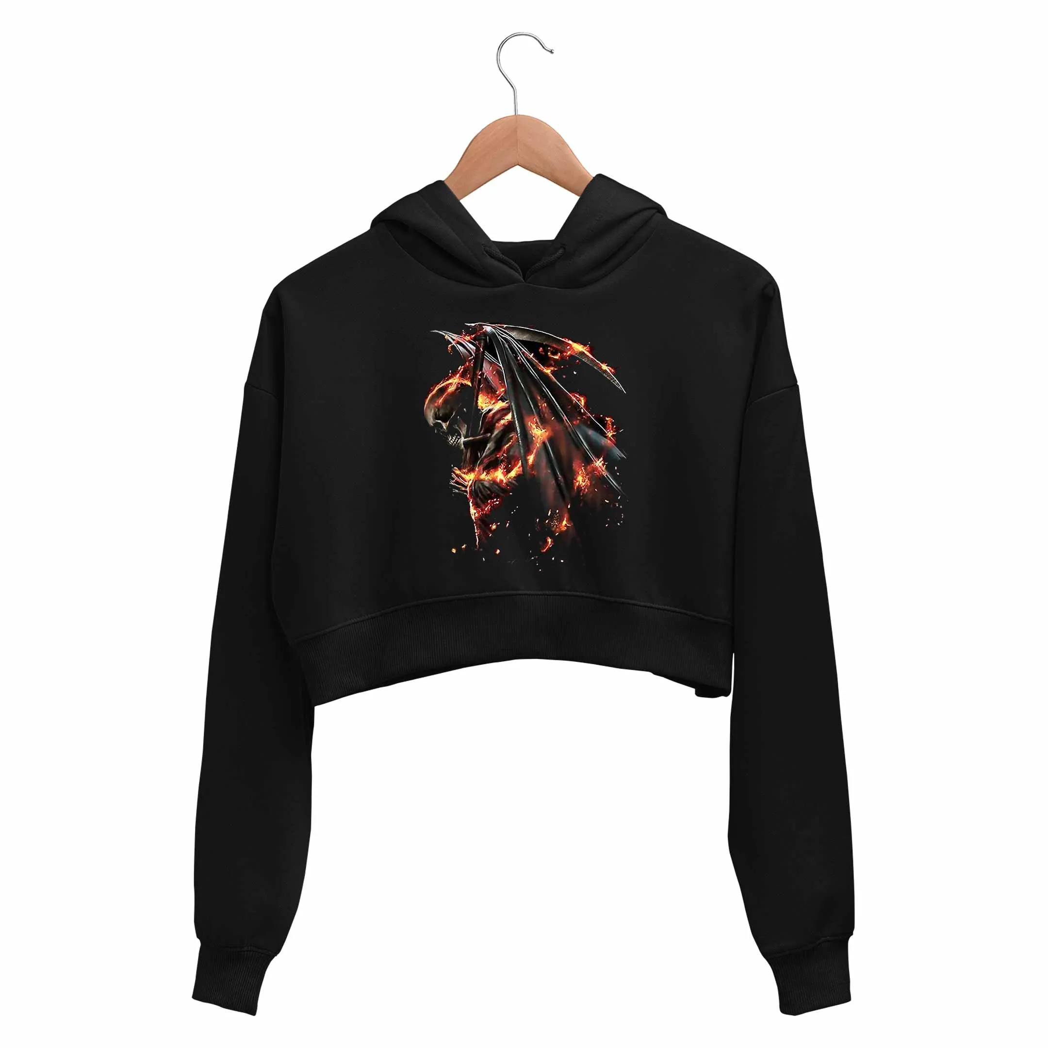 Avenged Sevenfold Crop Hoodie - Shepherd Of Fire