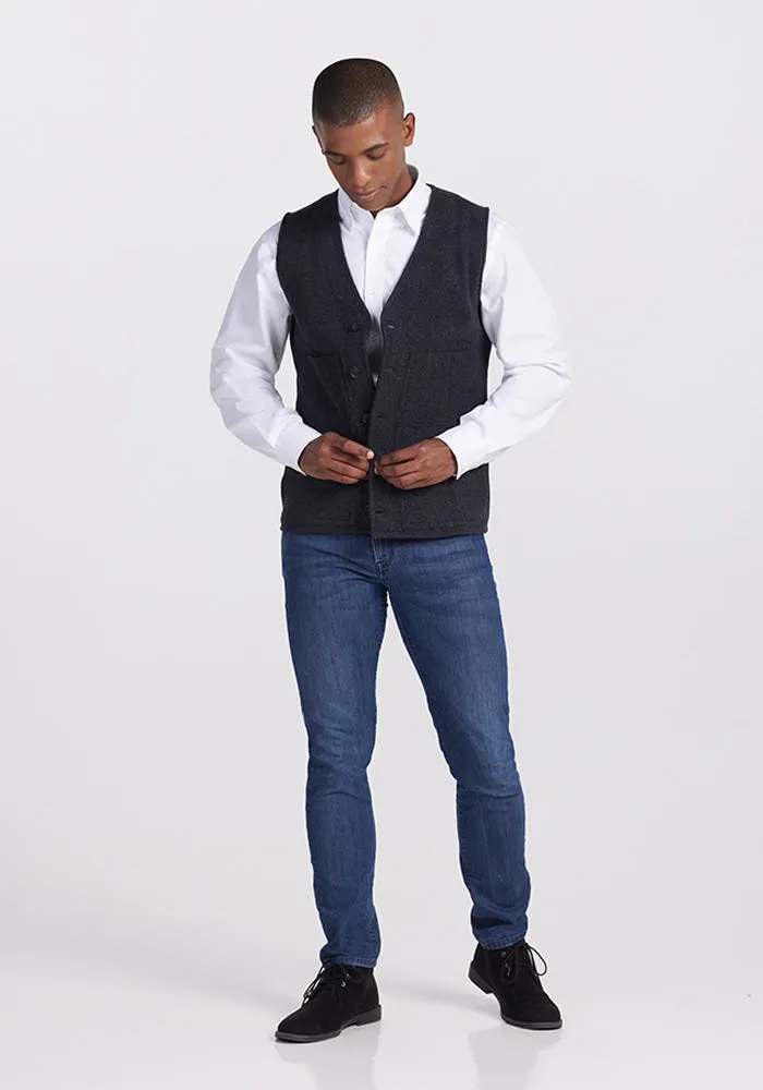 Baker Vest - Carbon Black