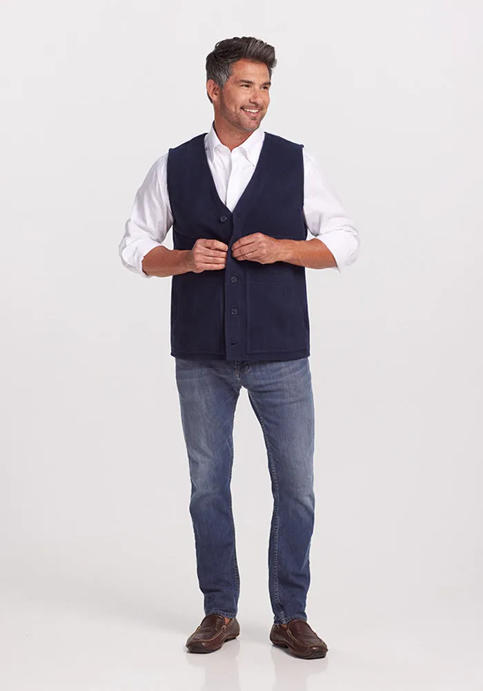 Baker Vest - Dark Navy
