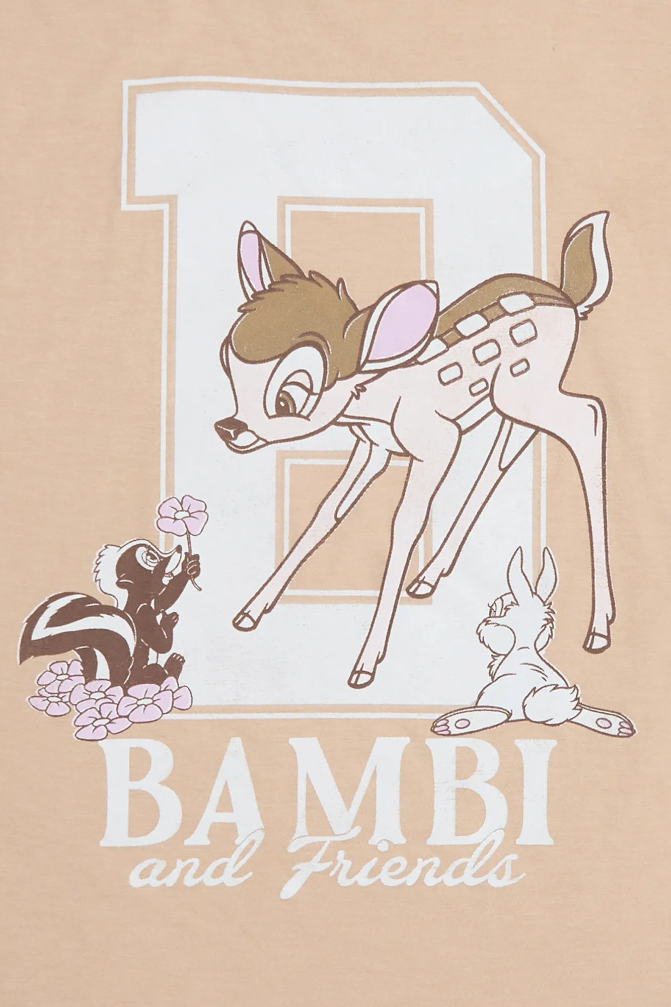 Bambi And Friends Graphic Relaxed Tee