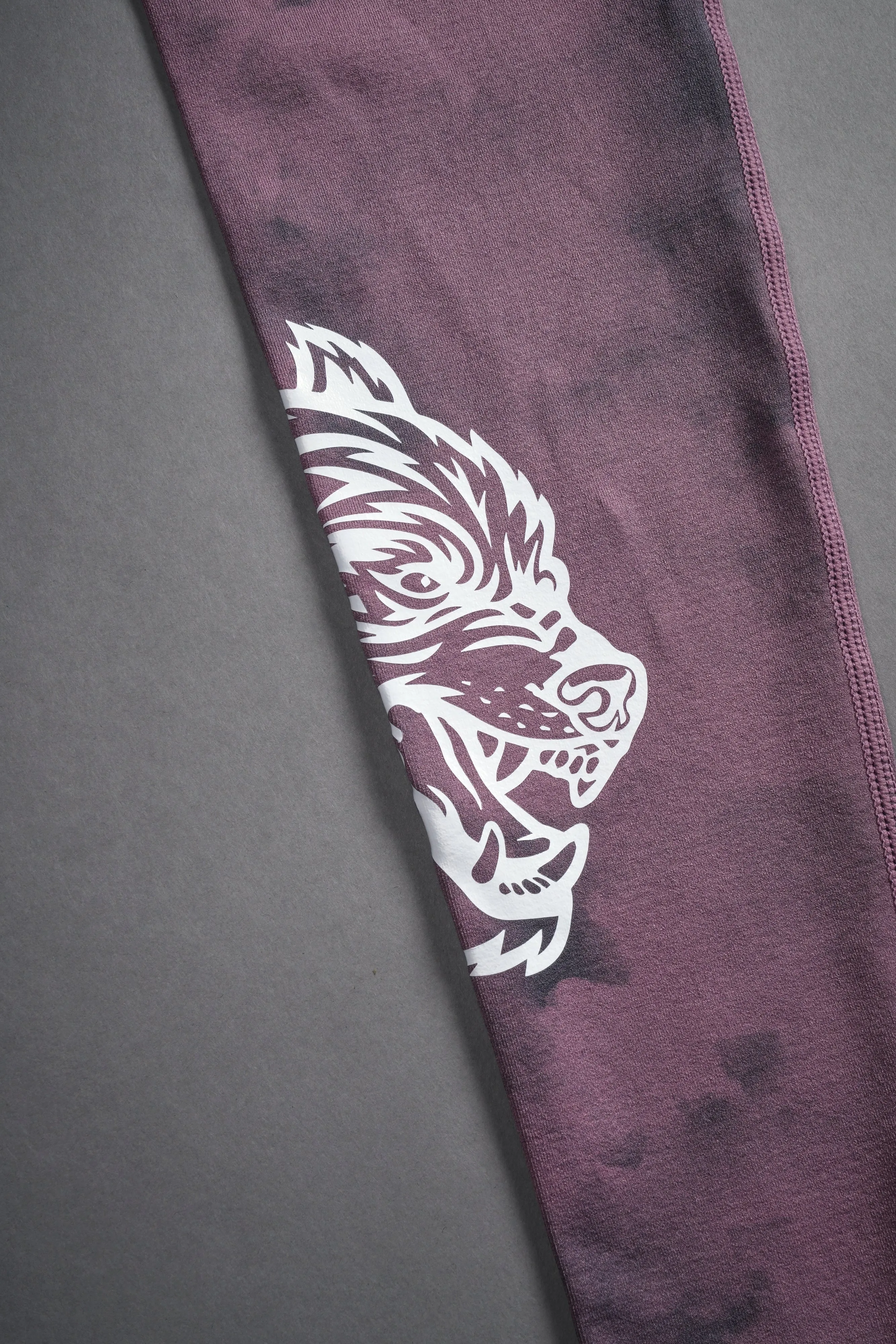 Big Wolf Forever "Everson Seamless" Scrunch Leggings in Cipher Purple Big Ghost Cloud