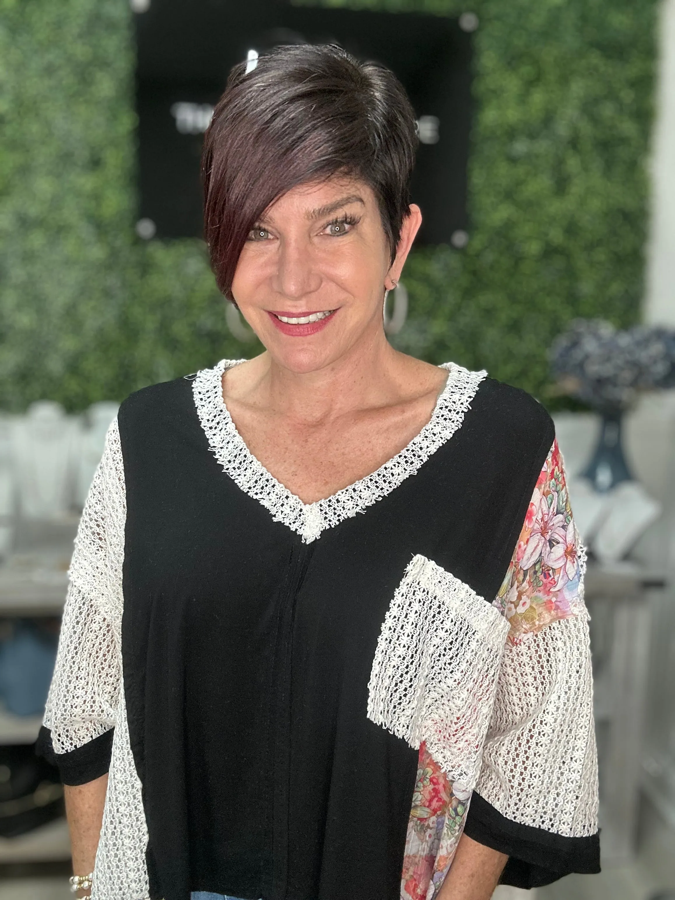 BLENDED KNIT TOP