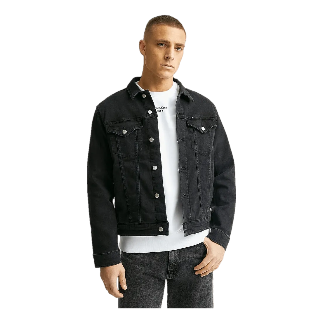 Calvin Klein Modern Essential Denim Jacket 1by - Denim
