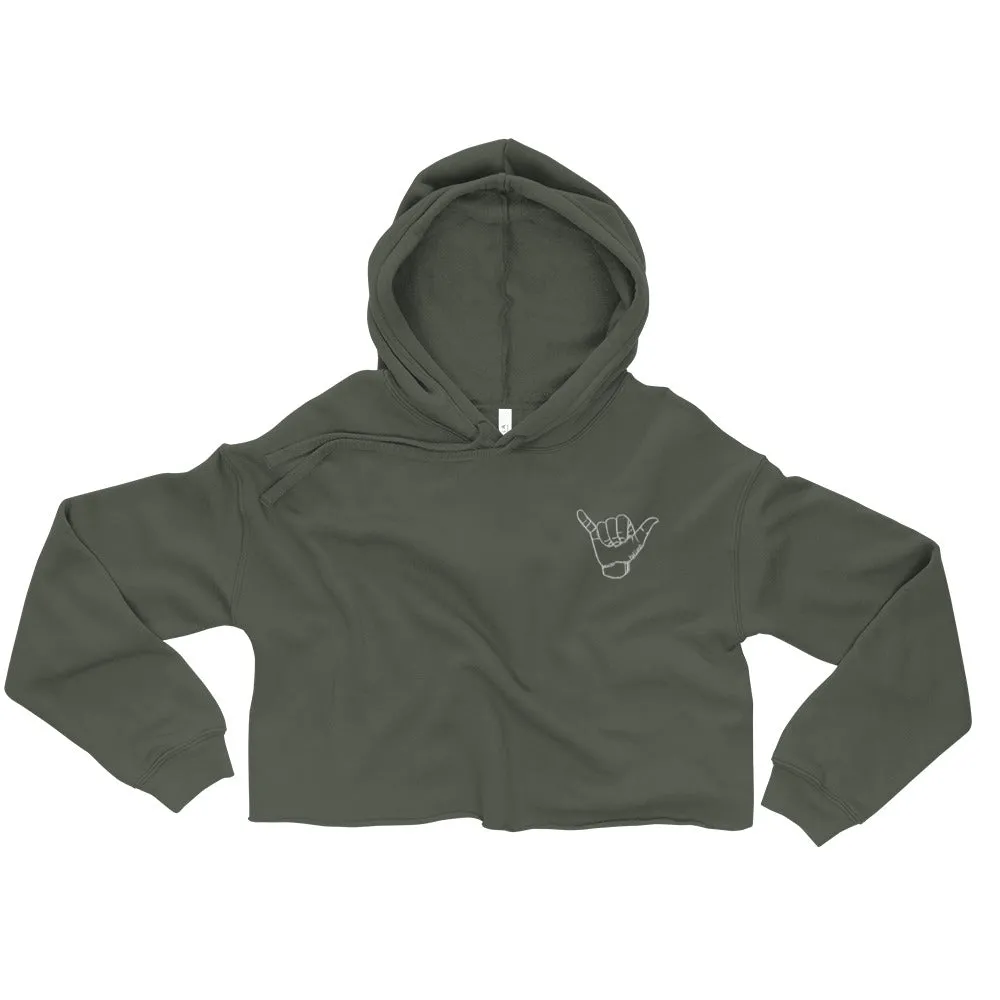 CROP HOOODIE - RAD HAND