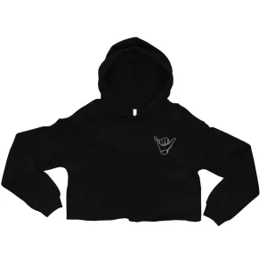 CROP HOOODIE - RAD HAND