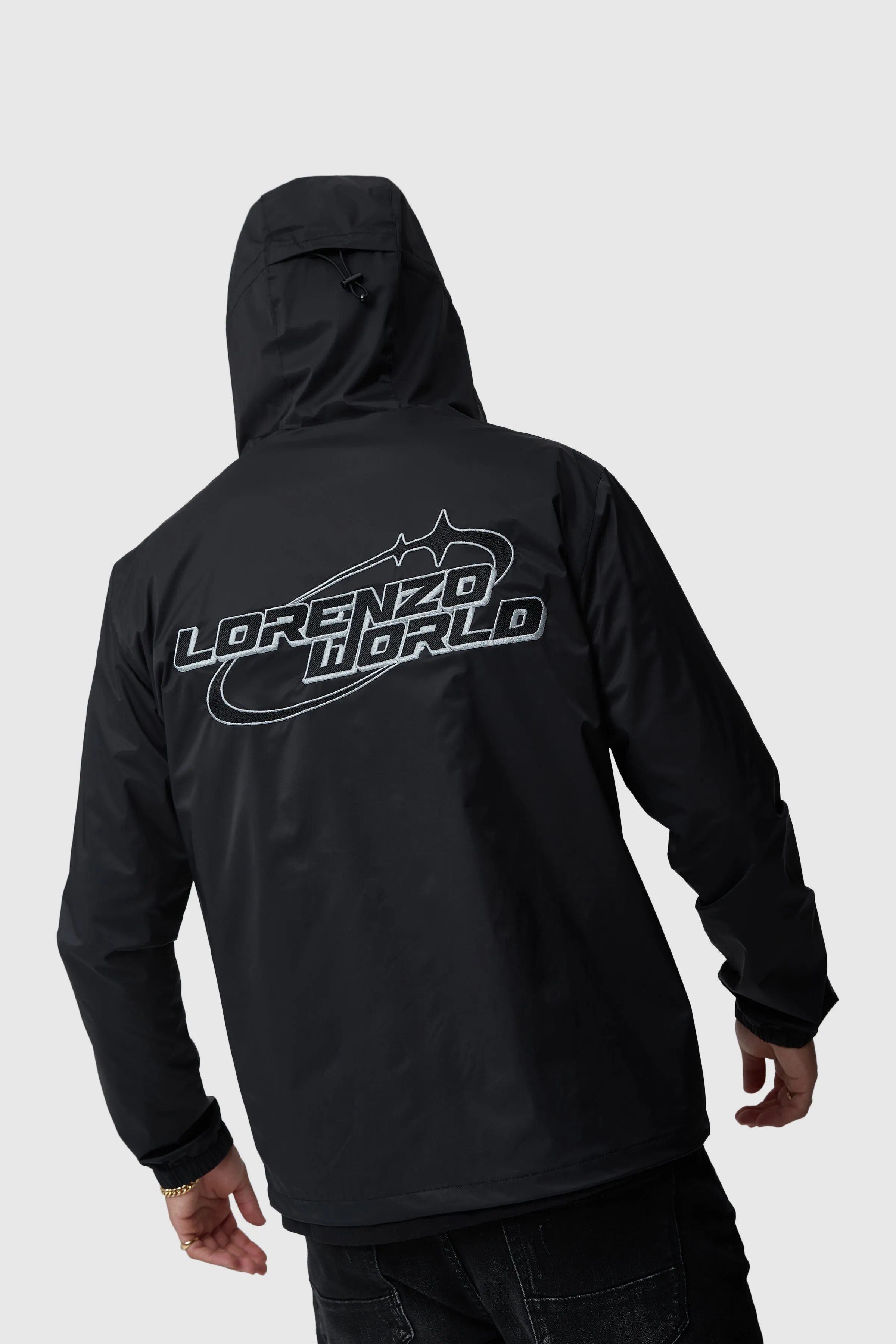 DAVOS WORLD 2.0 WINDBREAKER - BLACK