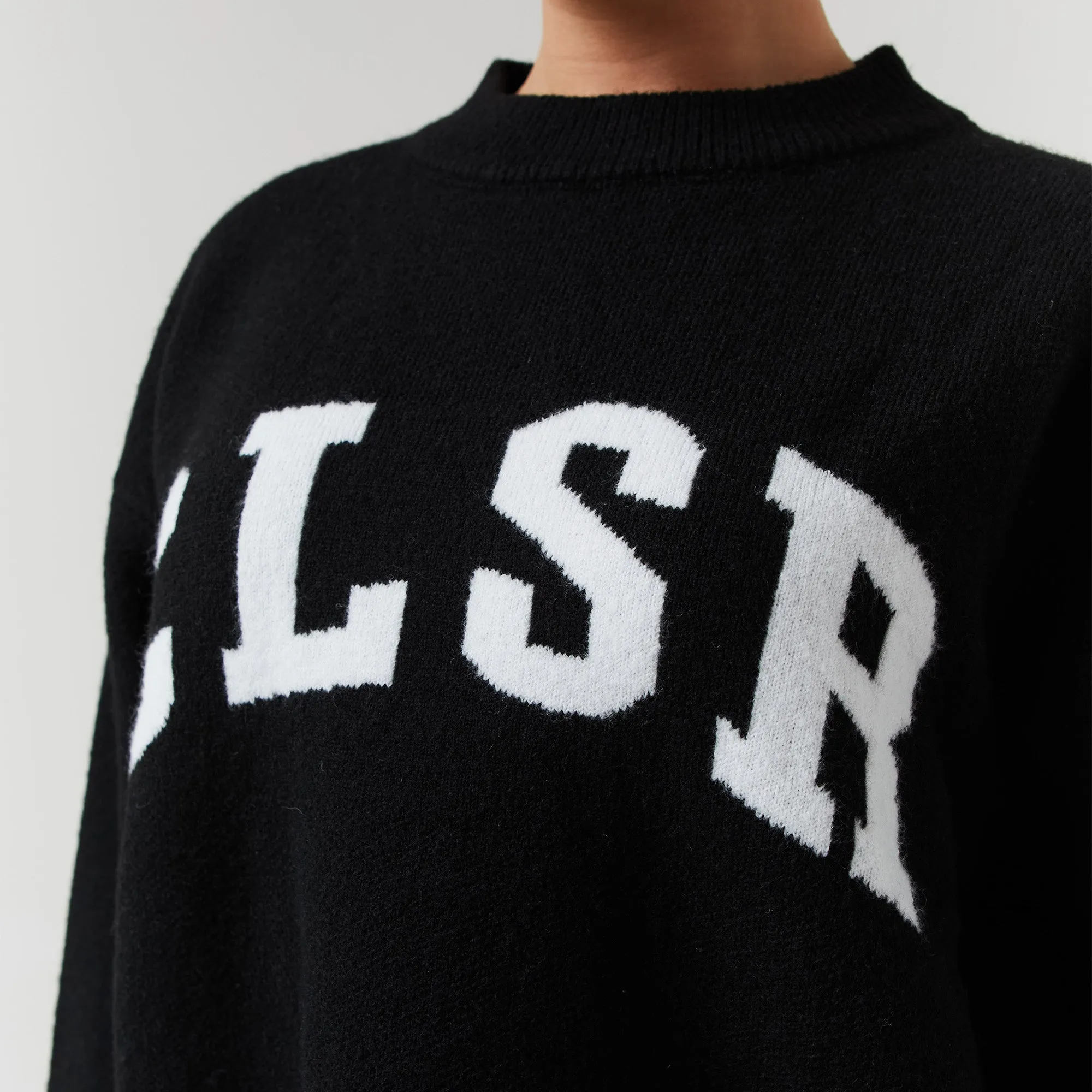 Knit Crewneck | Black