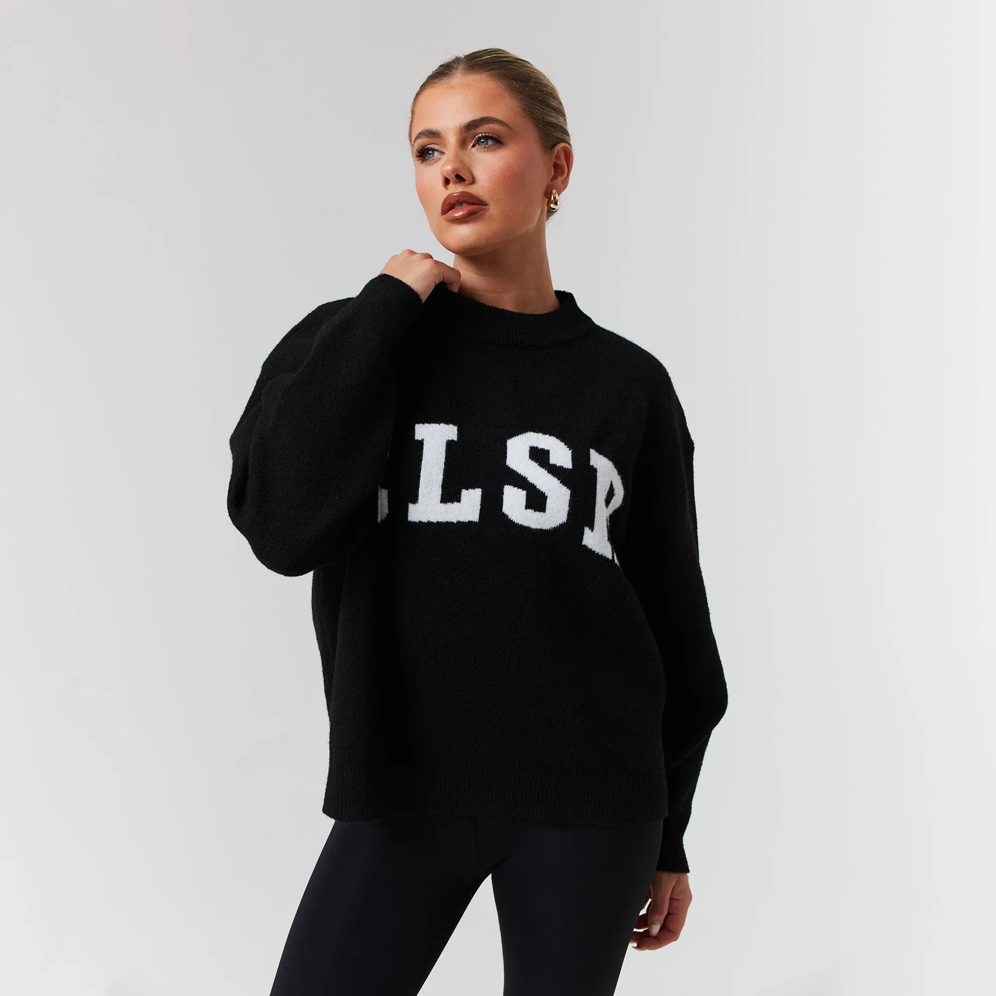 Knit Crewneck | Black
