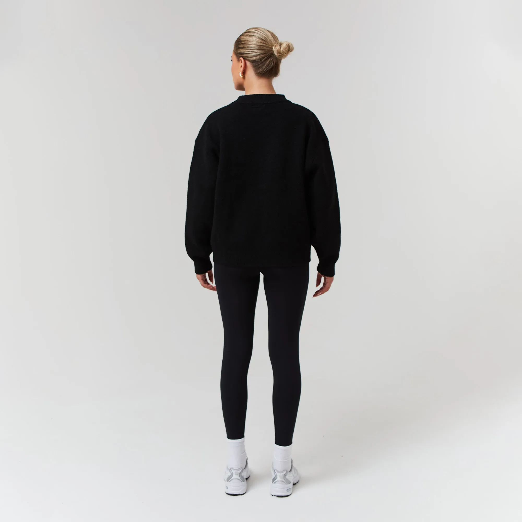 Knit Crewneck | Black