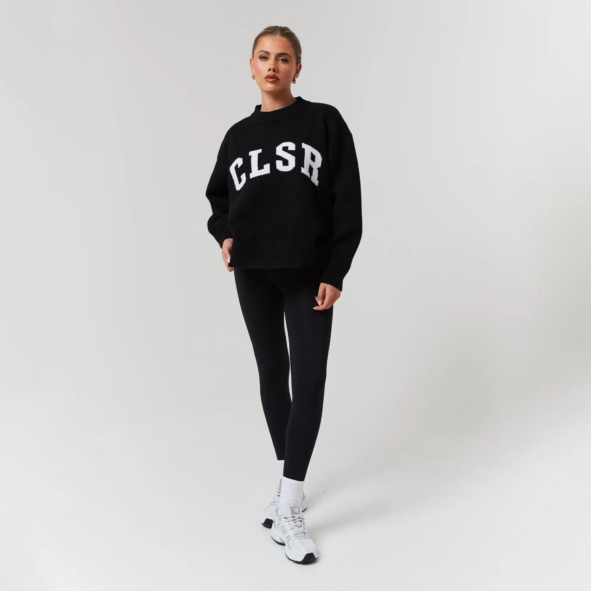 Knit Crewneck | Black