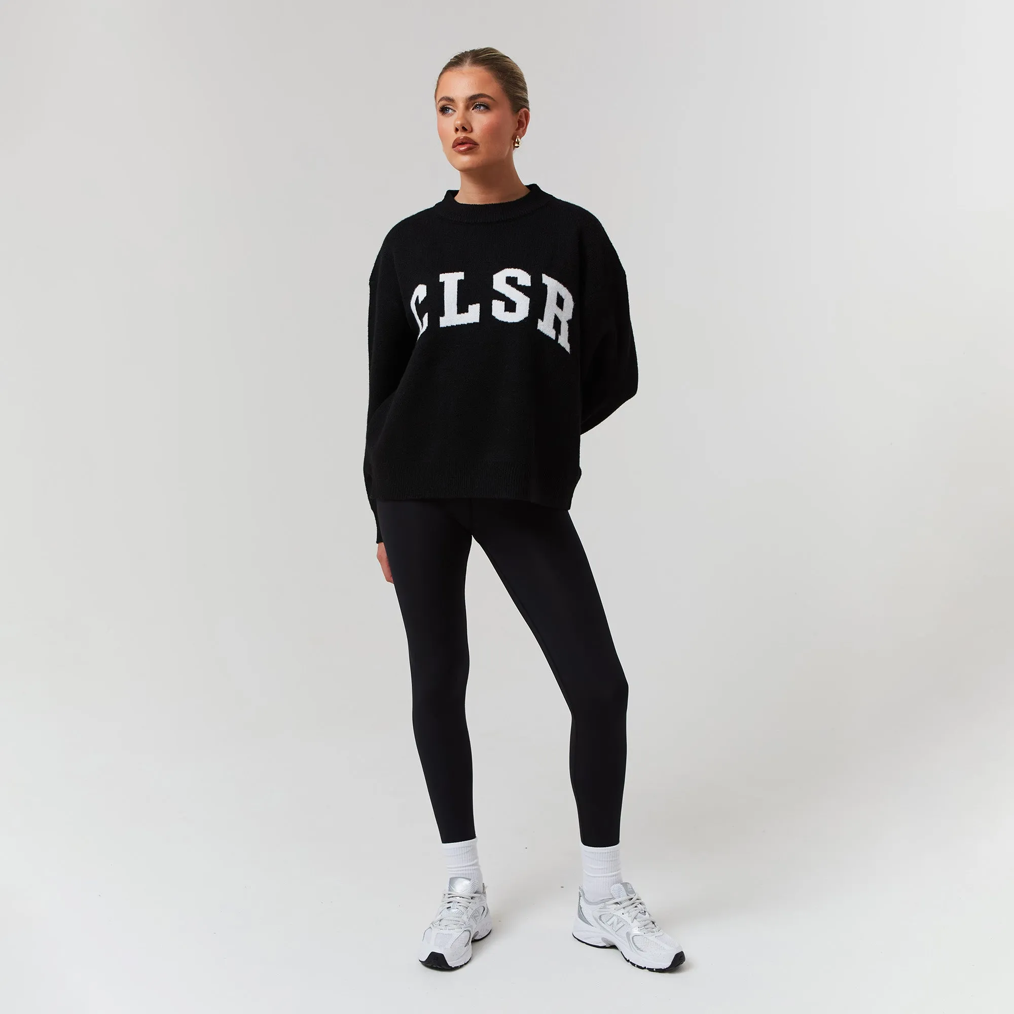 Knit Crewneck | Black