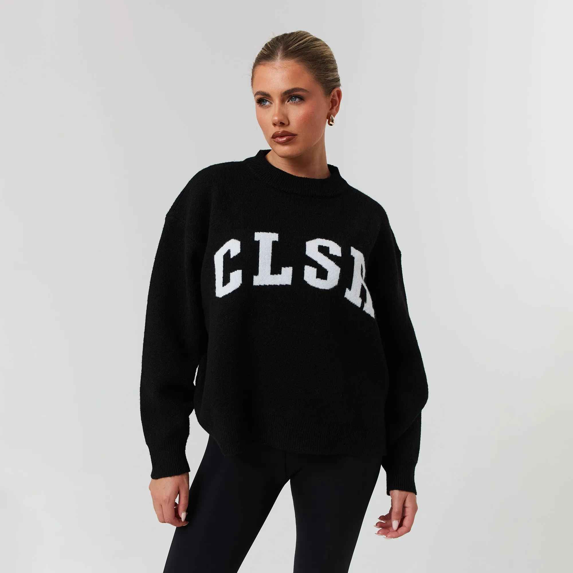 Knit Crewneck | Black