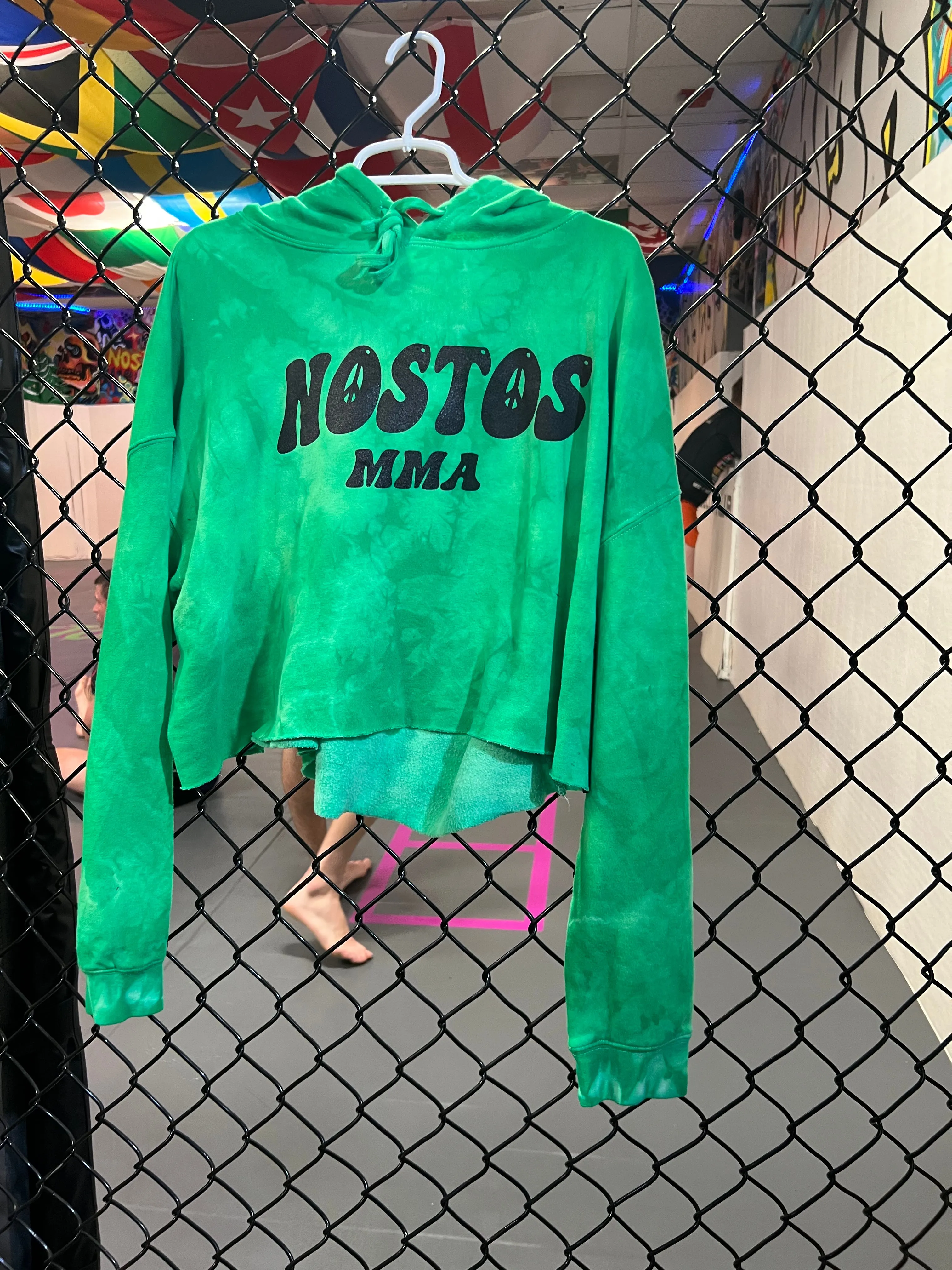 *ONLY ONE LEFT* Tie Dye Crop Hoodie