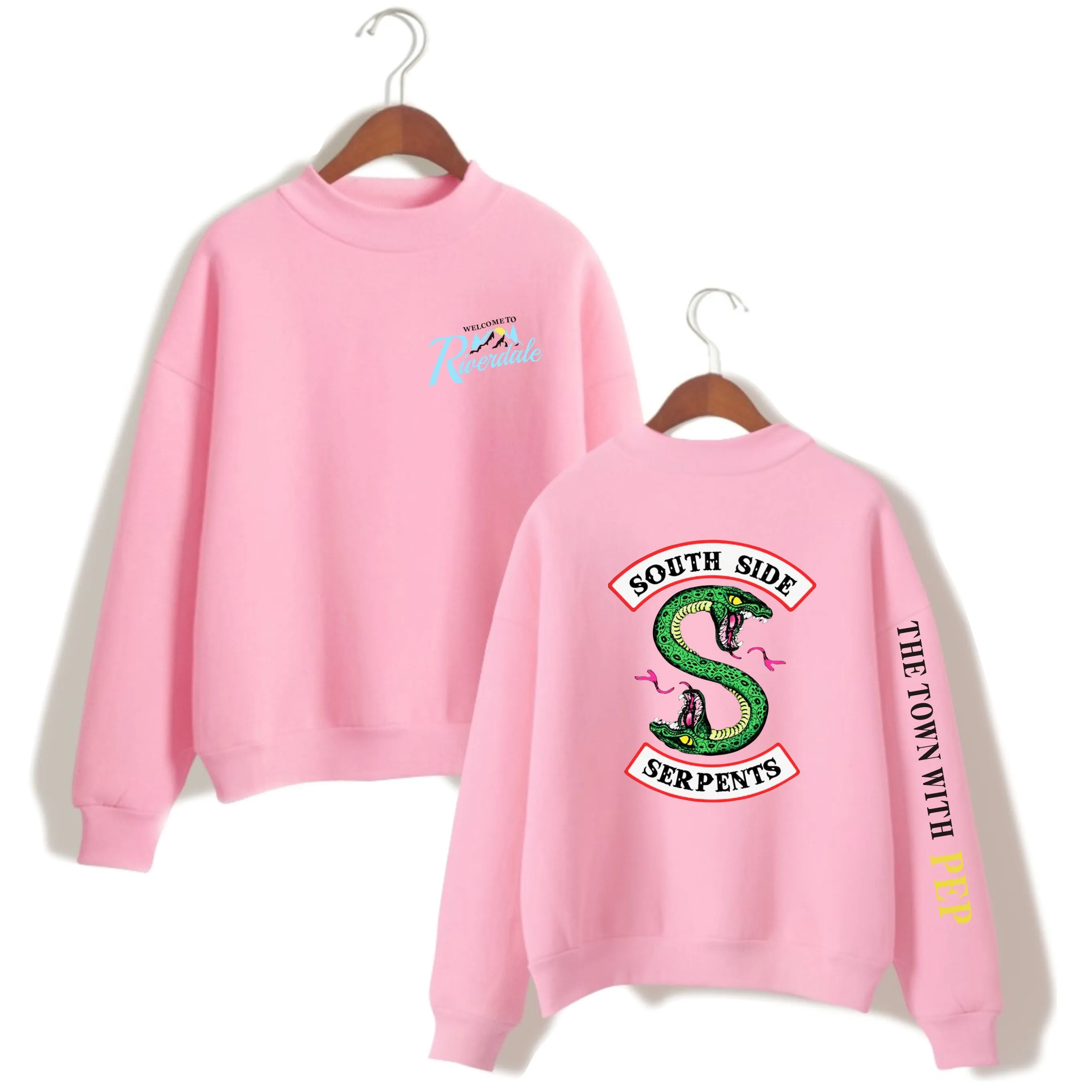 Riverdale ock Turtlenecks - Riverdale Super Cool Logo Icon ock Turtleneck
