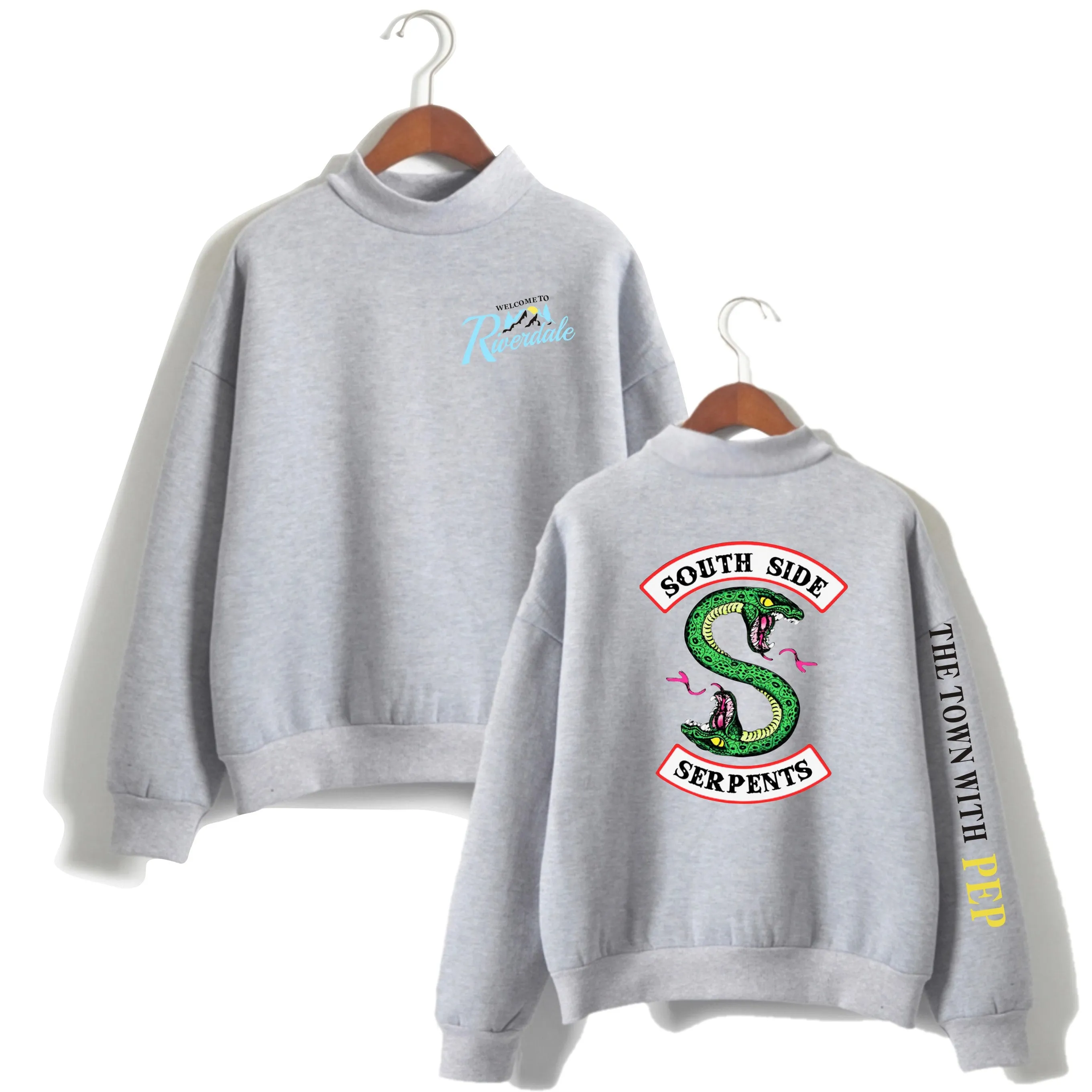Riverdale ock Turtlenecks - Riverdale Super Cool Logo Icon ock Turtleneck