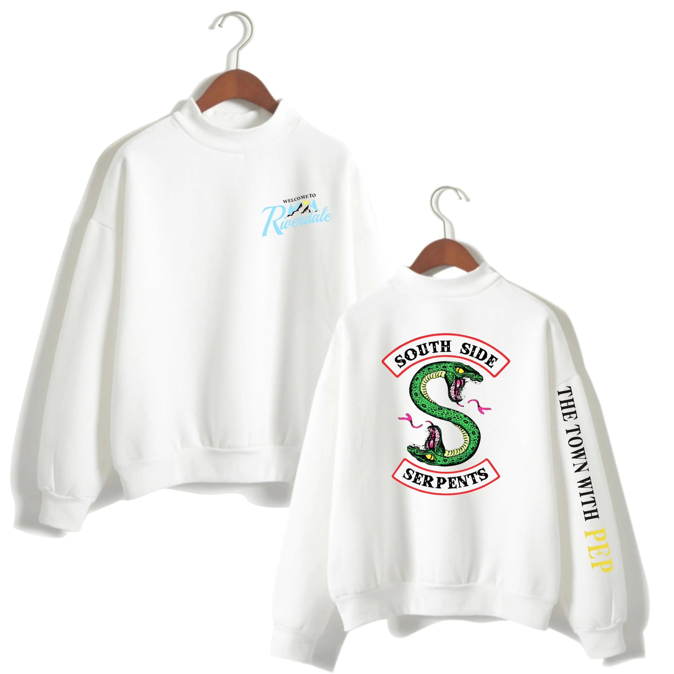 Riverdale ock Turtlenecks - Riverdale Super Cool Logo Icon ock Turtleneck