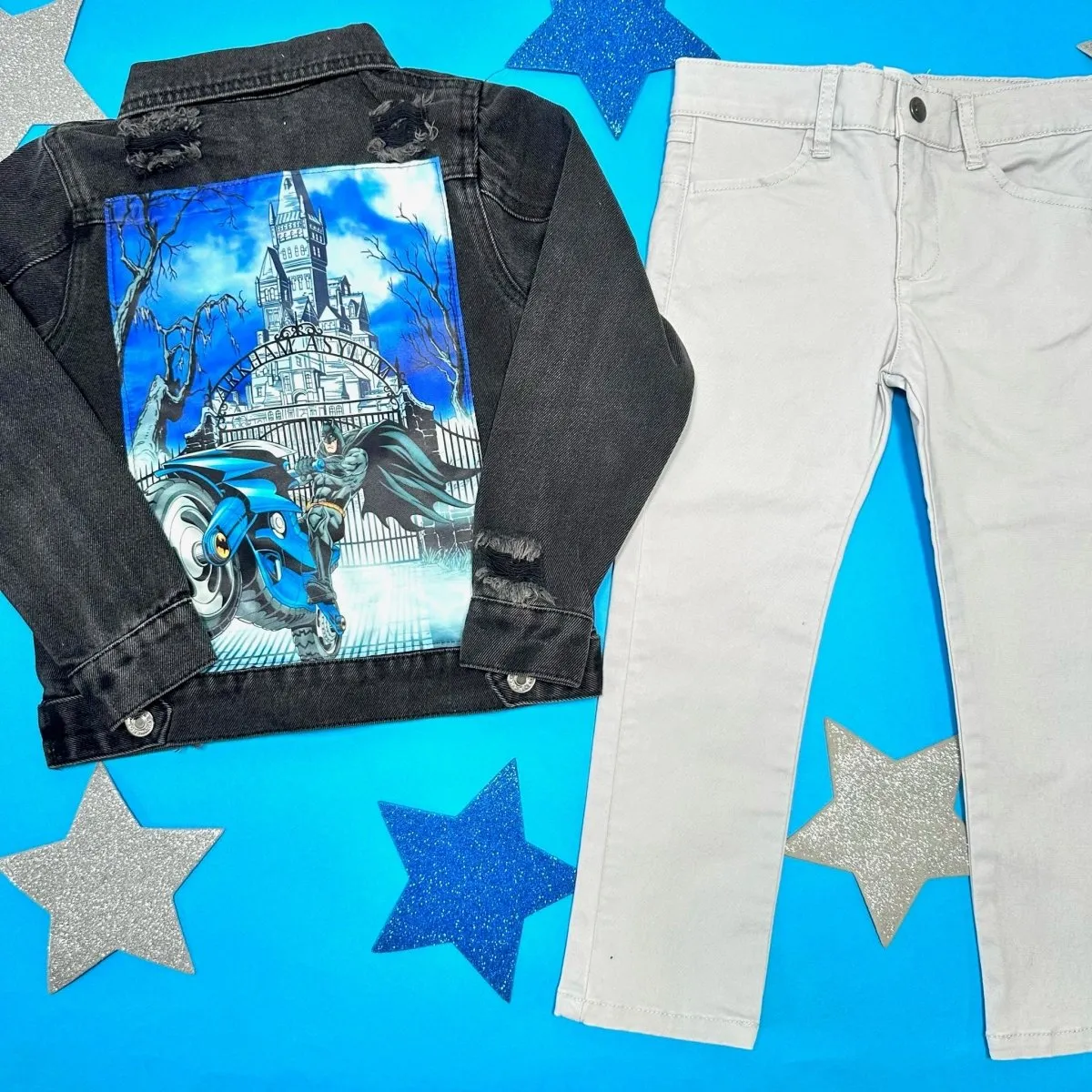 SKINNY TWILL PANTS