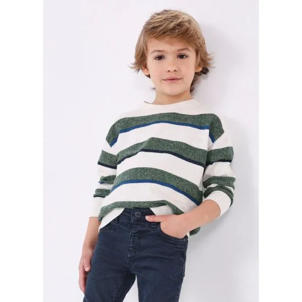Stripes Sweater- Atlantic