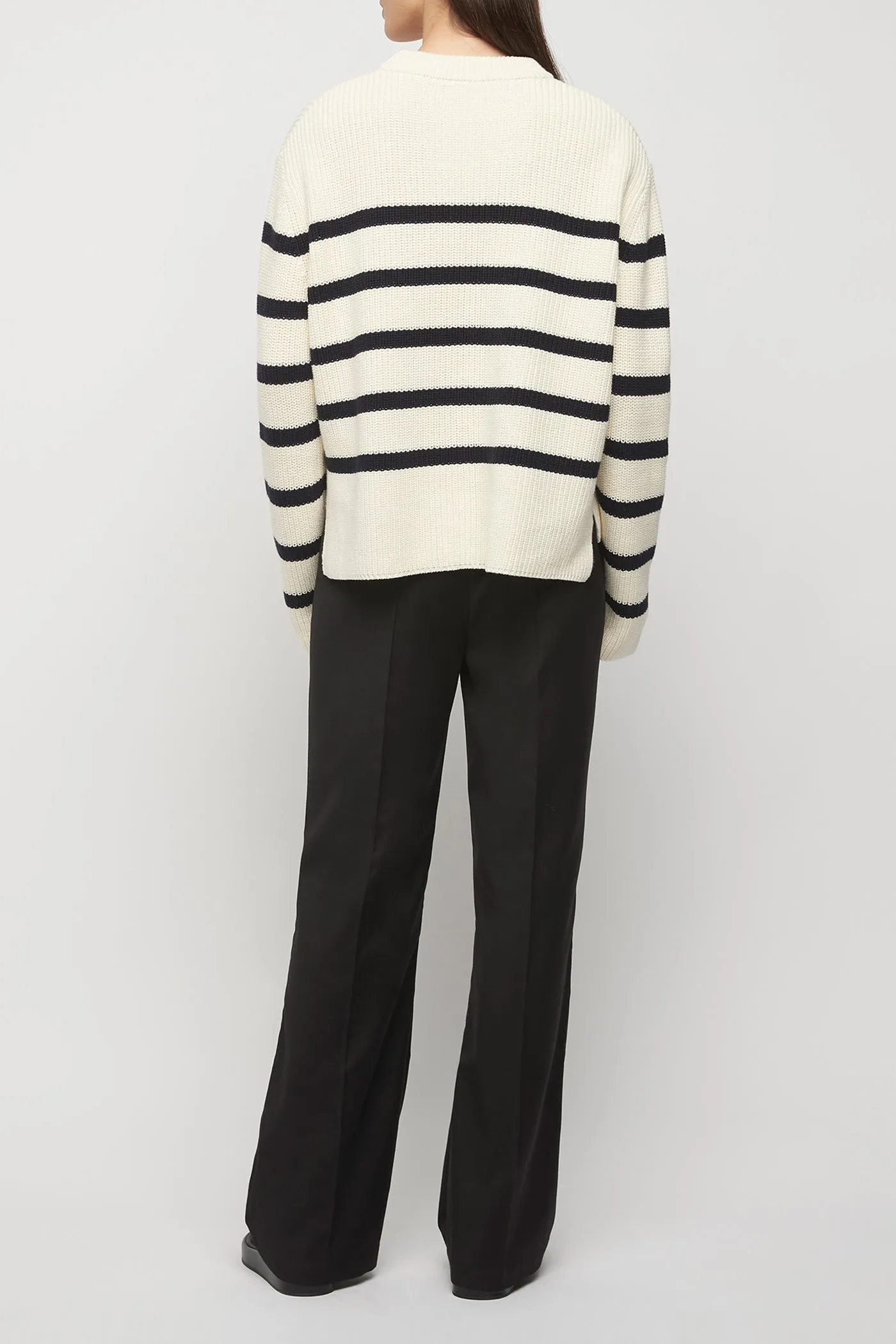 The Cotton Striped Knit