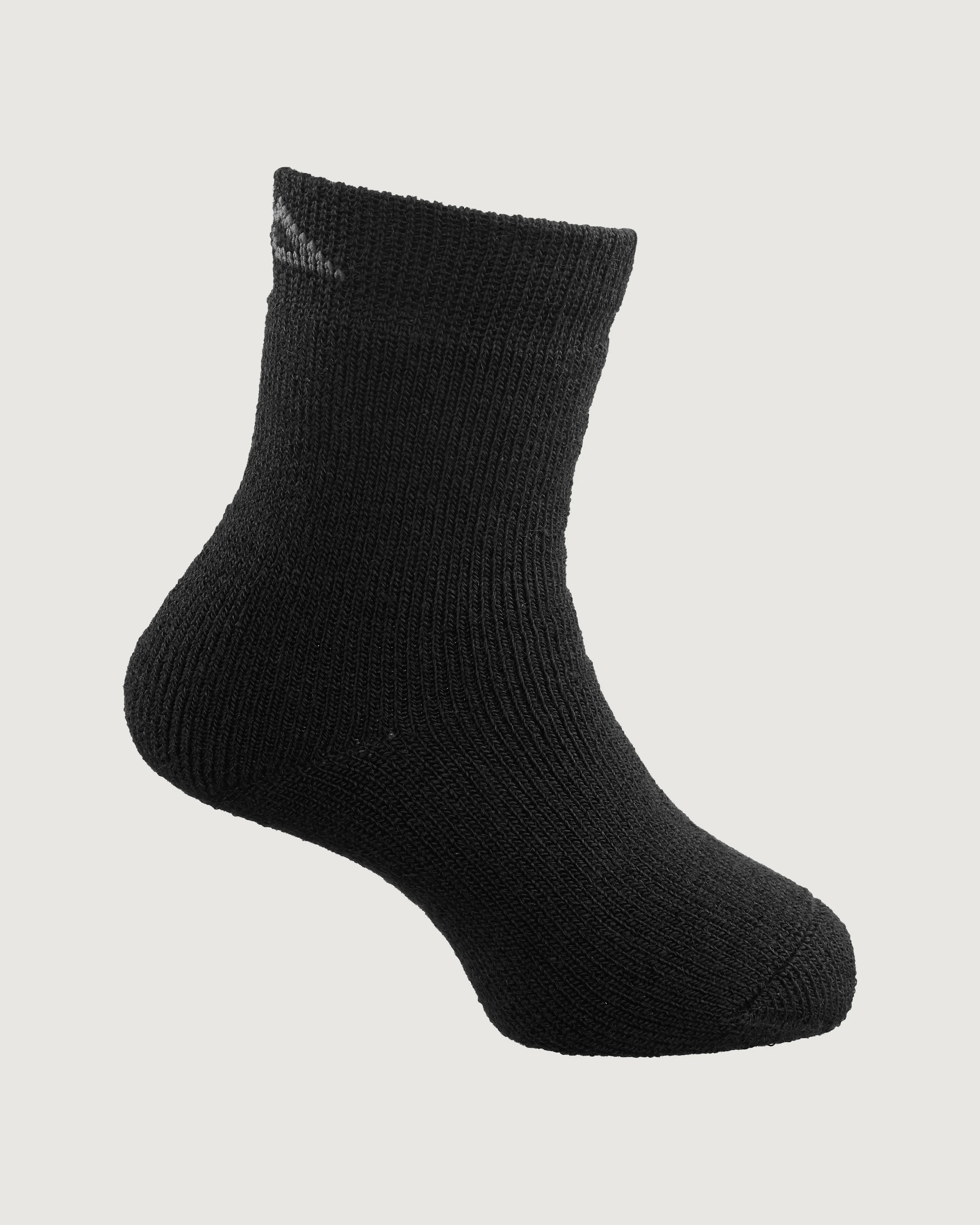 Thermo Kids' Unisex Socks 2Pk - Black
