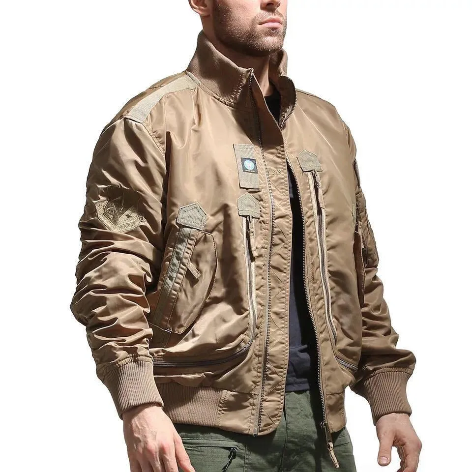 West Louis Army Style Tactical Windbreaker Jacket